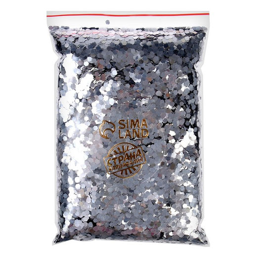 Наполнитель для шаров «Конфетти-шестиугольник», d=4 мм, 100 г