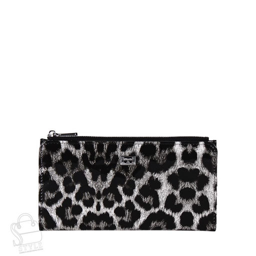 Женский кошелек 7002-9 black white Velina Fabbiano в Новосибирске