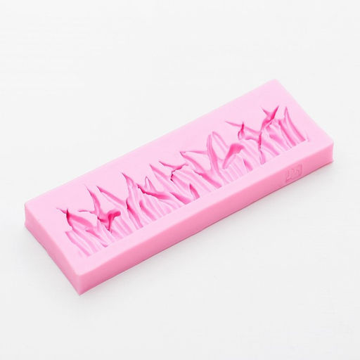 Молд «Травка», силикон, 12×4 см, цвет МИКС