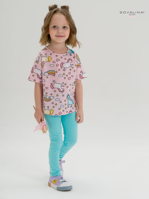Костюм Мун единорожки на розовом-мятный - Sovalina фото 10