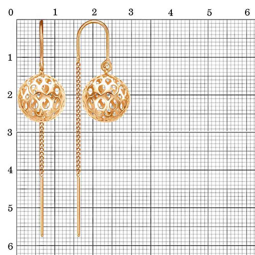 СЕРЬГИ 32013396 - Красная пресня фото 2