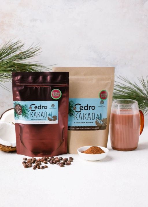 Кедровый напиток с кокосовым молоком, 250 г - Сибирский кедр фото 4