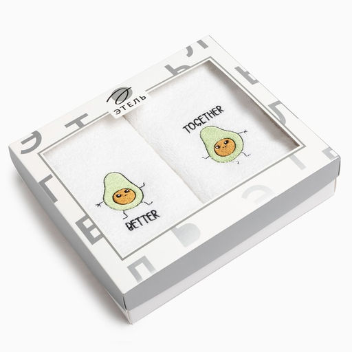 Набор полотенец Этель Better together 30х60 см-2 шт, 100% хлопок, 340г/м2  фото 7