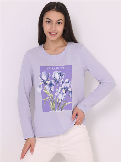 лонгслив 1ЖДЛД3870001 - Апрель фото 6