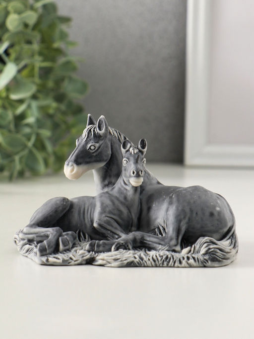 Сувенир "Лошадь с жеребенком" 7 см