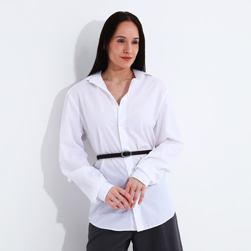 Ремень женский, ширина 1,3 см, винт, пряжка металл, цвет коричневый - Simaland фото 3