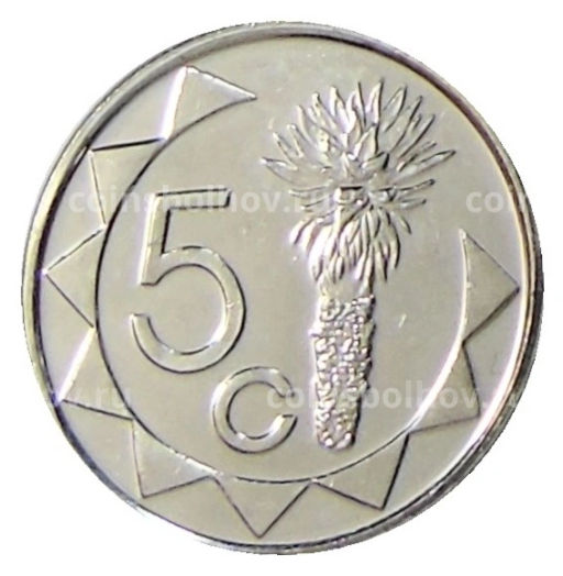 5 центов 2015 года Намибия