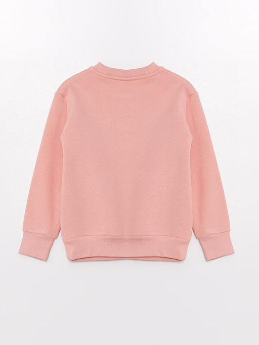 Bisiklet Yaka Bask?l? Uzun Kollu Erkek ?ocuk Sweatshirt - Waikiki фото 2