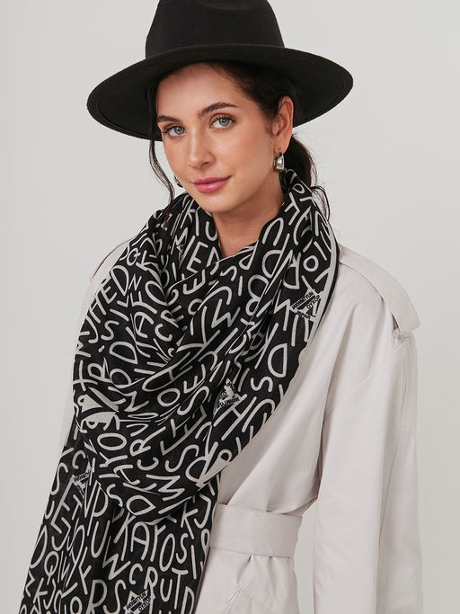 Большой, мягкий, тонкий и очень нежный двусторонний палантин - Tantino фото 7