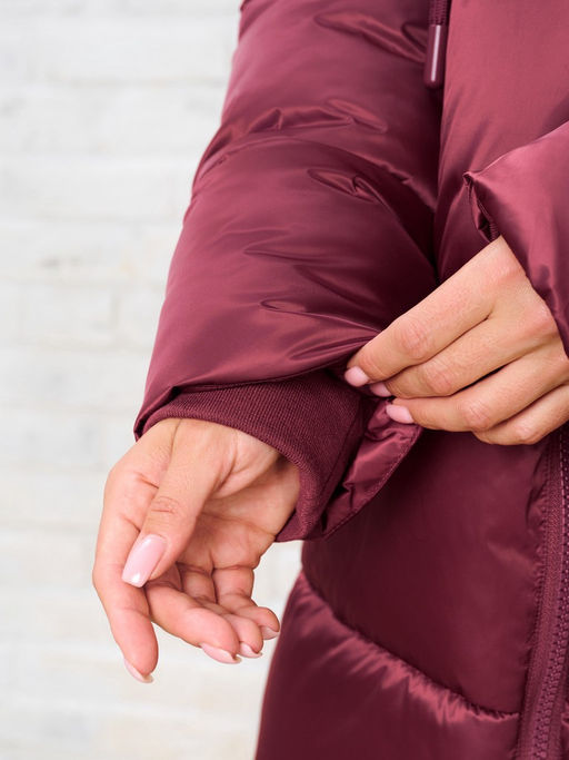 Пальто женское 2241122002 bordo - Maxroses фото 20