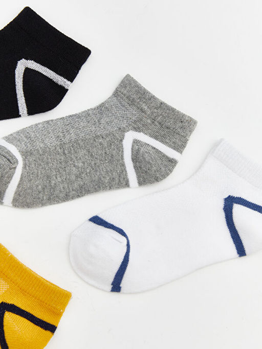 ?izgili Erkek ?ocuk Patik ?orap 5li