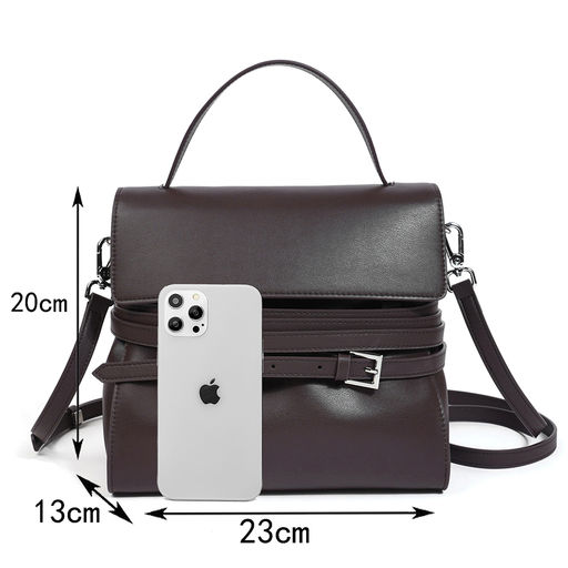 Женская сумка, кожа, MIRONPAN 520606 Шоколадный