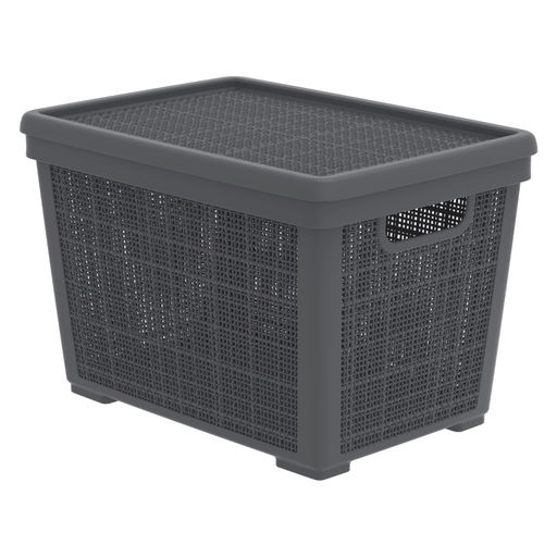 Корзинка "Лен" 22л 400*284*264 мм с кр. АП 452, АП 479
