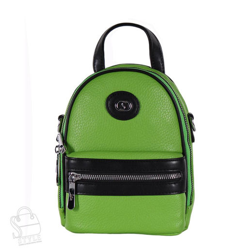 Рюкзак женский 69140 green Velina Fabbiano-Safenta/30 в Новосибирске