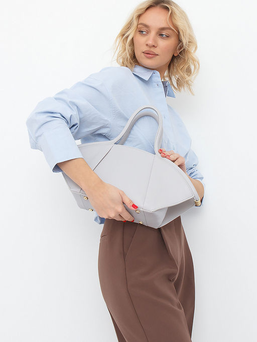 Сумка 2813YP l.gray Polina&Eiterou