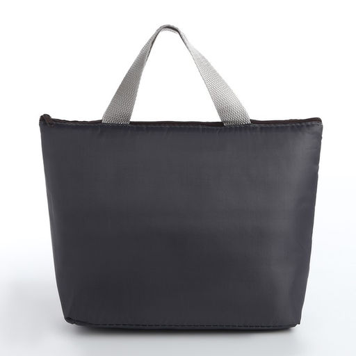 Термосумка на молнии, объём 3,8 л, цвет серый - Simaland фото 2