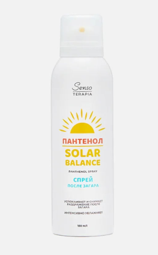 SOLAR BALANCE спрей после загара с пантенолом 180мл