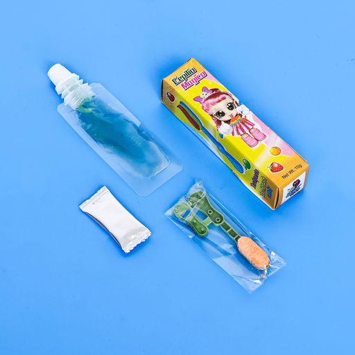 Цена за 3 шт. Драже Зубная щетка с пастой и взрывной карамелью сахарное, 10 г - Simaland фото 3