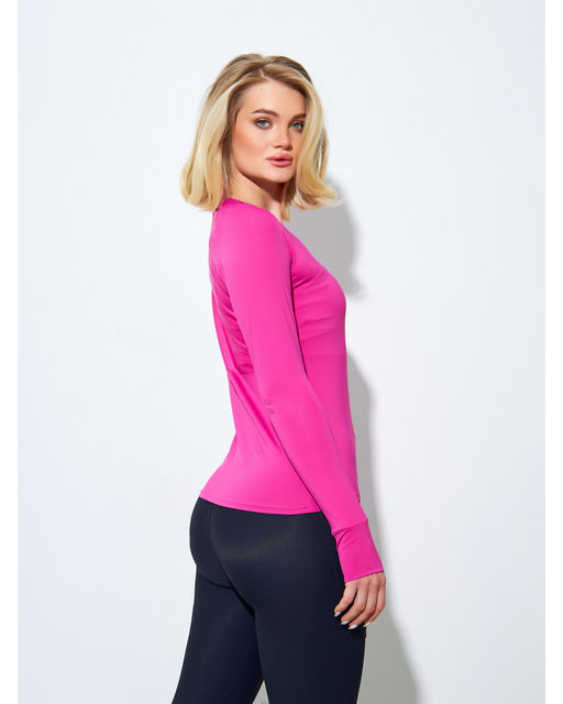 Рашгард с манжетом Basis ягодный