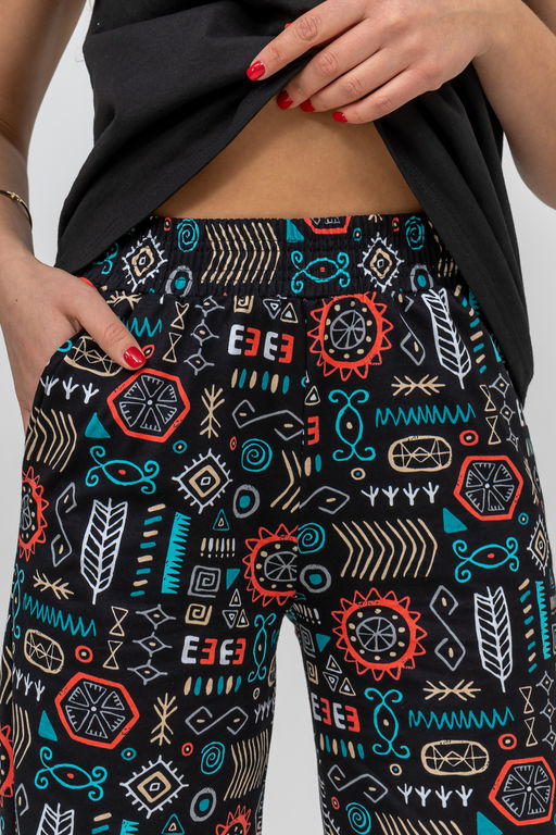 Костюм женский Натали 36691 футболка и брюки хлопок  фото 25