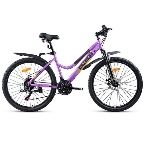 Велосипед 26" Rocket lady Alloy 26, цвет лиловый, размер 17"