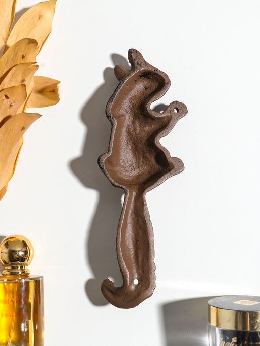 Крючок декоративный чугун "Белка" 7х22х2,5 см