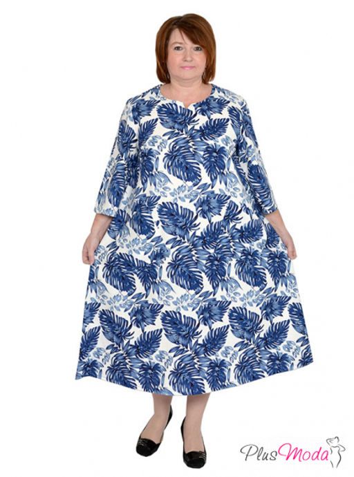 Платье Модель №598 размеры 44-82 - Plusmoda фото 8