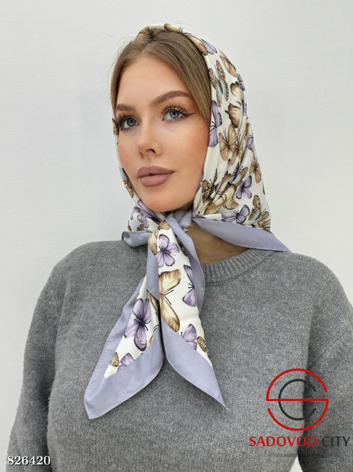 Платок женский с рисунком