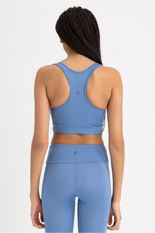 Спортивный бюстгальтер DeFactoFit с воротником-халтером  фото 9