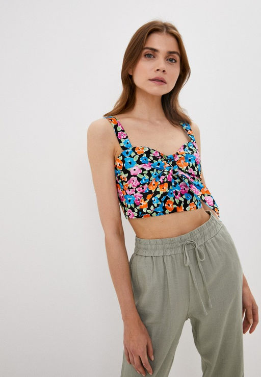 Блузка-топ в красно-белую клетку - Incity фото 21