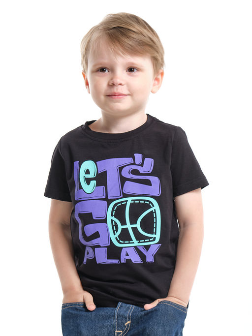 Футболка с принтом UD 7425 черный