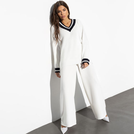 Джемпер Наперегонки с модой (white) - Charutti фото 3