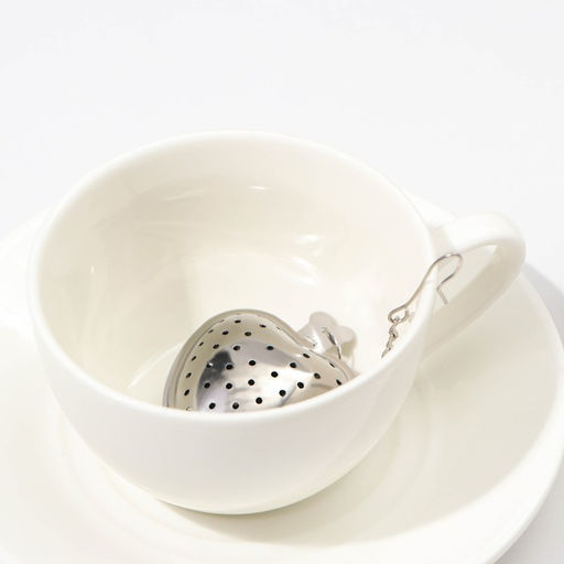 Ситечко для чая Доляна Сердце, 5 см, нержавеющая сталь