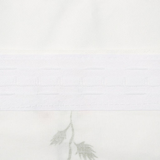 Шторы для кухни Этель «Цветочек», 150×150 см - 2 шт., саржа 190 г/м², 100% хлопок