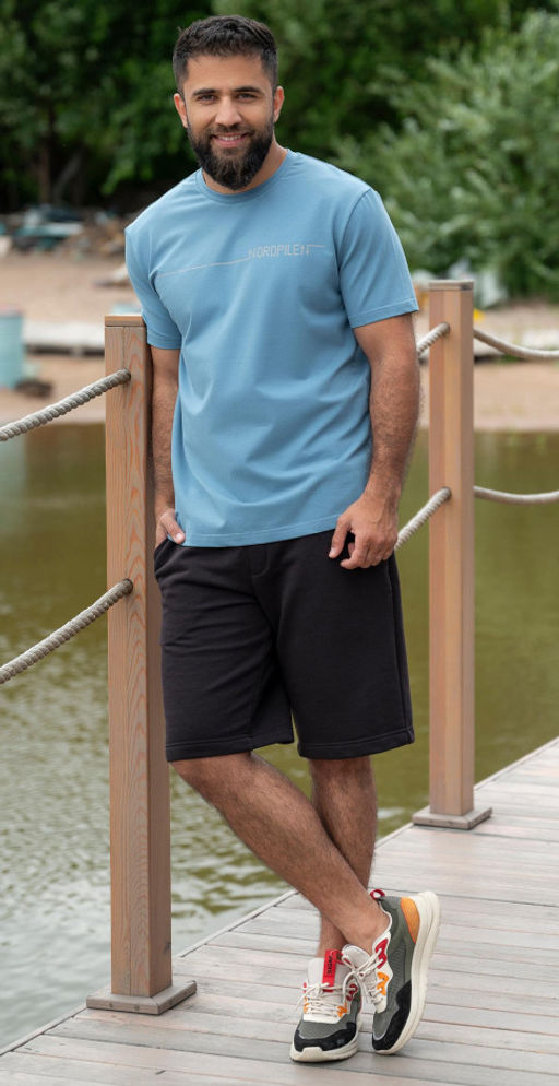 Футболка F65 деним