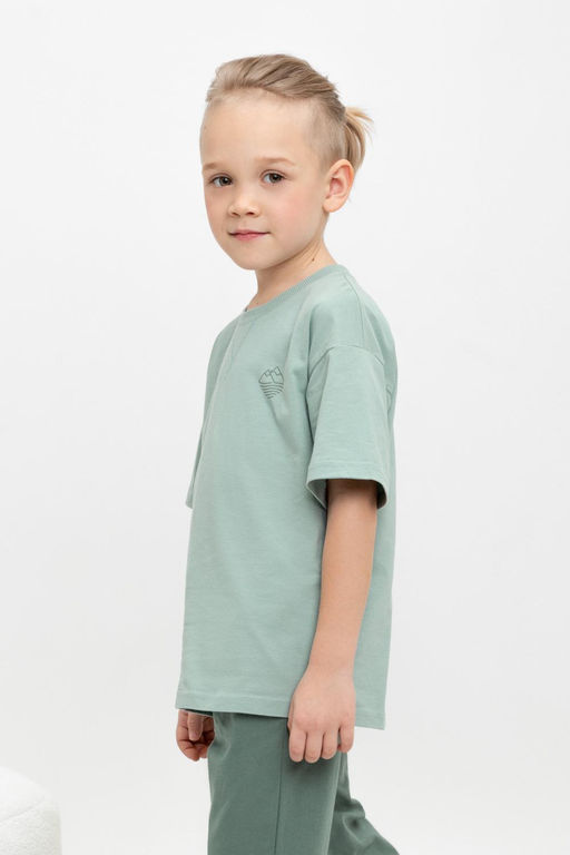 Crockid _ КР 302414/холодная мята к462 фуфайка для мал  фото 4