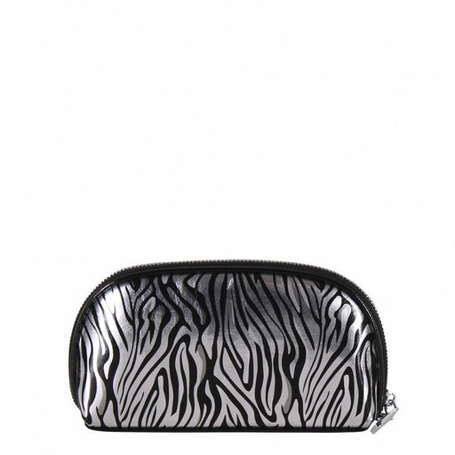 Косметичка 7100-3 black silver Velina Fabbiano-Safenta