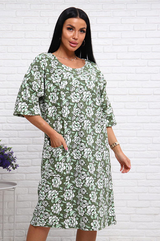 Туника махра (01020, зеленый)