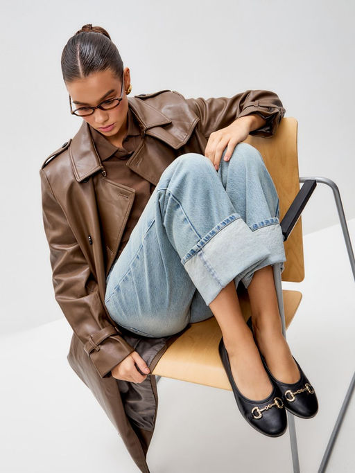 25503001004, Балетки женские, ARGO Натуральная кожа  фото 3