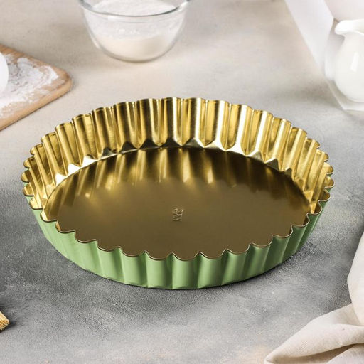 Форма для выпечки торта «Солнце», d=27.5 см, h=5.5 см, антипригарное покрытие, цвет МИКС