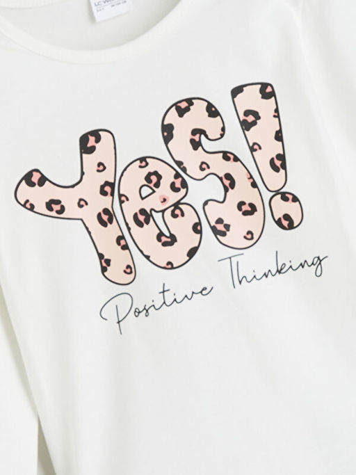 Bask?l? K?z ?ocuk Pijama Tak?m