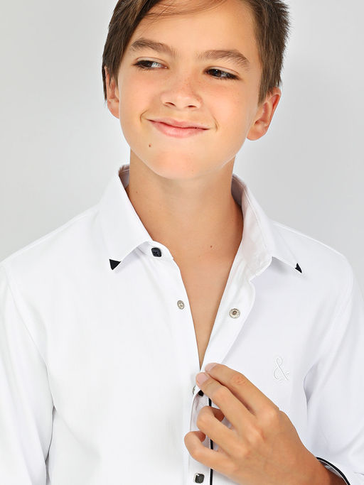 Рубашка для мальчика Соль&Перец длинный рукав  фото 2