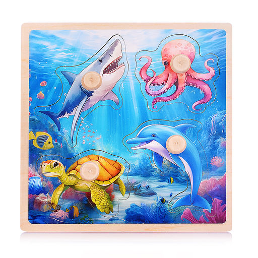 Пазл-вкладыш "Подводный мир"