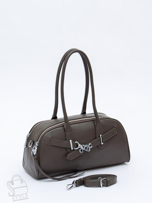 Сумка женская кожаная 9198SP d.gray Velina Fabbaino-Safenta в Новосибирске