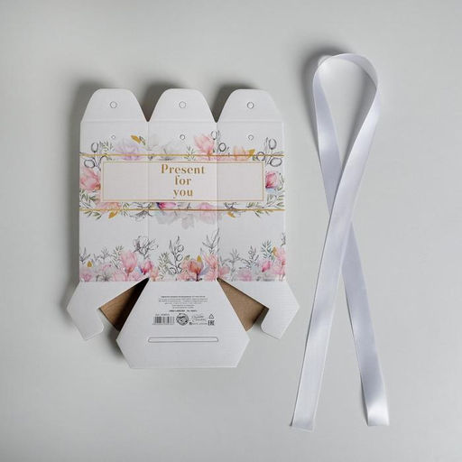 Переноска складная шестигранник Present for you, 17 14,8 19,5 см - Дарите счастье фото 3