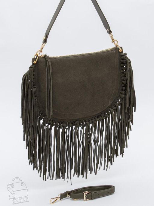 Сумка женская кожаная 990230NN gray Natale Navetta в Новосибирске