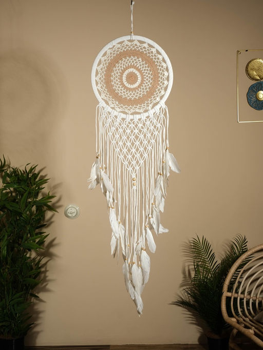 Ловец снов «Светлый цветок», 32×90 см