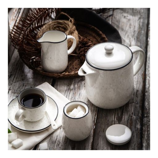 Чайник заварочный Walmer Riverside, 1 л, цвет белый  фото 4