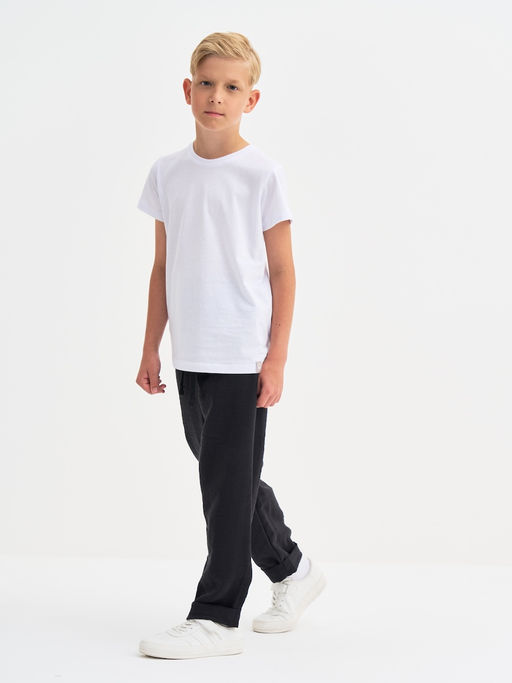 Черные брюки для мальчика - Kogankids фото 7