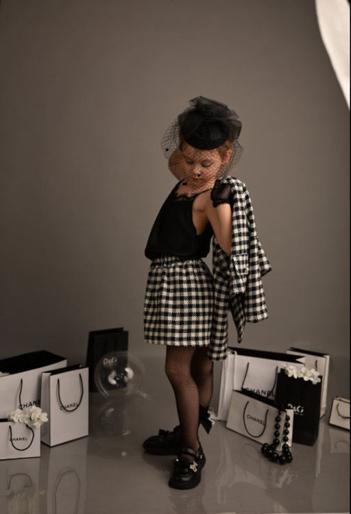 Костюм Коко ЦВЕТ: ГУСИНАЯ ЛАПКА